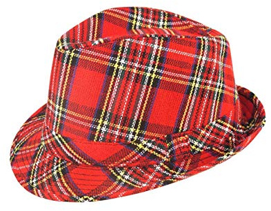 Hat Tartan Trilby Scotts scottish Scotland Burns Night Bay City Rollers