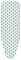 Triangle - Funda para Tabla de Planchar, Color Azul