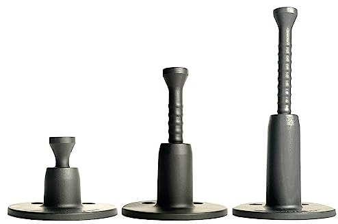 infiniTEE Height Adjustable Golf Tee Set for Driving Range Mats. Set of 3 Height Adjustable Golf Tees (Short, Regular, Tall) and Storage Bag