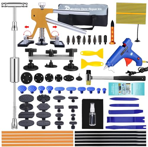 Manelord Auto Ventouse Carrosserie et Debosselage Carrosserie, Marteau Carrossier, Car Kit Debosselage sans Peinture