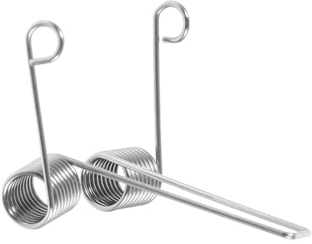 WATIIFUFU Alto Horn Valve Spring Replacement Part, Metal Instrument Steel Wire Spring for Trombone Waterkey, Brass Musical Instrument Accessory Compatible with Alto Horn and Trombone