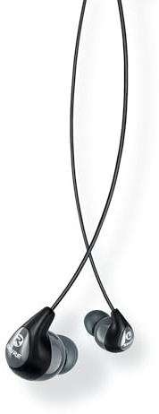 Shure Se112-Gr Auricolari Ad Isolamento Sonoro Con Singolo Microdriver Dinamico, Grigio