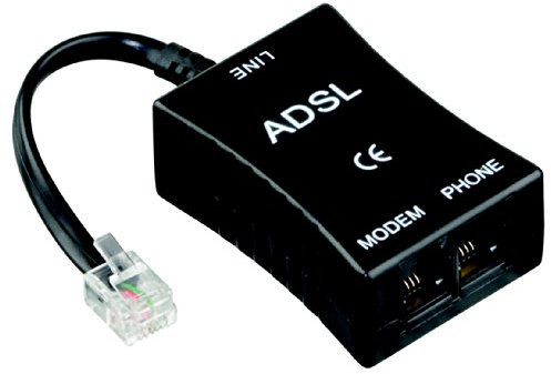 Hama 39628 - Módem ADSL, Negro