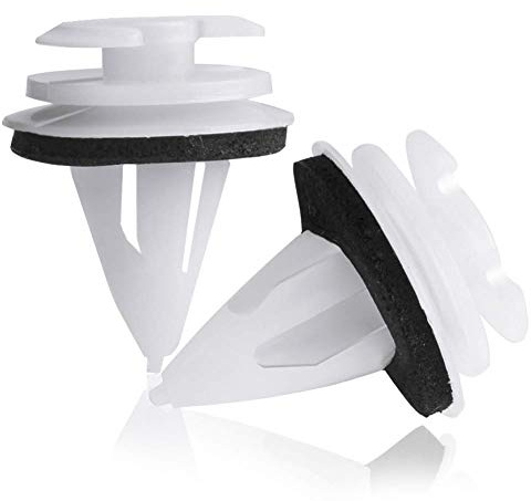 Bostar Ensemble de 50 clips pour panneau de porte scellé avec anneau pour voiture E36 E38 E39 E46 X5 M3 M5 Z3