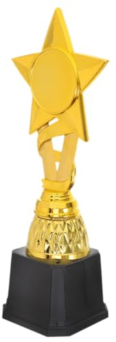 NUOBESTY Golden Plastic Trophy Star Award Cup for Sport Winner Celebration Kids Party Favors 25cm