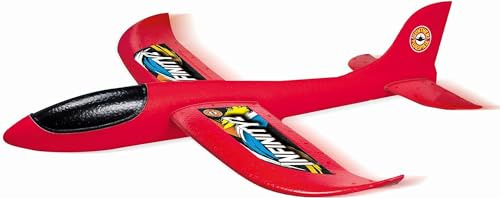 Avion Paul Günther 1512 – Deslizador Infinity de Espuma Resistente y Flexible, Aprox. 48 x 47 cm, Gran avión Deslizante, fácil de arrancar, para niños a Partir de 6 años, Multicolor