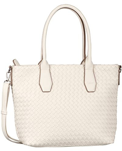 Gabor bags , EMILIA, Damen, Shopper, M, weiß, 39x14x27,5cm