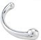 Consolador doble plug anal metal 20cm. Consolador de próstata, consolador doble para hombres y mujeres consolador tapón anal juguete sexual de acero consolador anal plateado metal, 510 g A110L