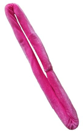 LeeQinersw Cinghia per Cerchio Aereo Lyra, Passante per Mano, 16 Pollici, Accessorio per Danza e Ginnastica, Rosa Rossa