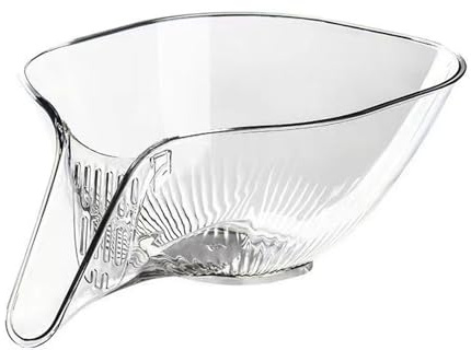 Colino per Frutta | Scodella Lavafrutta e ScolaRiso | Accessorio Cucina con Scolatore Laterale per Alimenti Pasta Verdura Preparazione Pasti Casa Campeggio - Preparazione Pasti Casa Ristorante