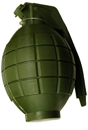 Niños Ejército Toy VERDE granada de mano - Con luz intermitente y sonido - Juego de rol [Toy]