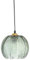 Bloomingville Hängeleuchte Adar, Farbe Grün, aus Glas, D22xH20 cm, 40 W, Kabellänge 250 cm, Größe Leuchtmittel E27, Lampe 30706089