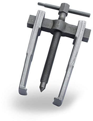 KATSU Two Jaw Gear Bearing Puller Ultra Thin Claws 6 Inch 150mm, Carbon Steel Mini 2 Arms Special Thin Claws Car Engine Repair Belt Wheel Gear Bearing Extractor Removal Tool 450463