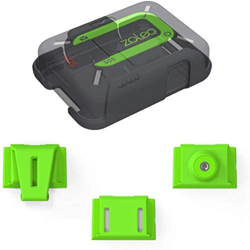 El Equipo de sujeción de ZOLEO Incluye 3 Inserciones - Clip para cinturón, Conector de Relleno para Correa y Soporte para trípode de cámara