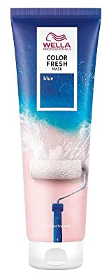 WELLA 3 x Professionals Color Fresh Semi-Permanent Hair Mask 150ml - Blue