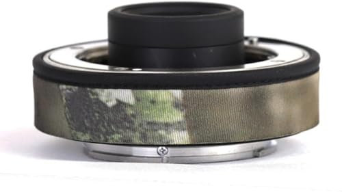 CHASING BIRDS Camouflage Waterproof Lens Coat for SONY Teleconverter 1.4X 2.0X Rainproof Lens Protective Cover (Pine Camouflage, 1.4X & 2.0X)