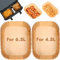 BYKITCHEN Lot de 100 feuilles de papier sulfurisé pour friteuse à air chaud Tefal Dual Easy Fry XXL à double chambre, 11 litres (6,5 l + 4,5 l), accessoires de friteuse à air chaud pour Tefal Airfryer