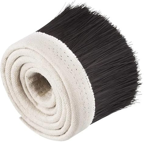 Couvercle de dépoussiérage pour gravure Brosse en Brosse en Nylon de largeur 100mm et 80mm, for le travail du bois, routeur CNC, aspirateur, Machine à graver, pièces de capot d'aspiration(100mm)