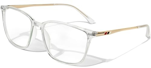 KANASTAL Lunettes Anti Lumière Bleue Homme et Femme Métal | Protection UV,Rendu des Couleurs Fidèle,PC,Haute Définition,Confortable,Ordinateur,Téléphone,Jeux Vidéo,Télévision,écran