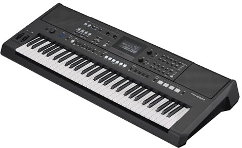 YAMAHA PSR-E583 Keyboard – Modern Performance Keyboard Highly Expressive with 61 Touch-Sensitive Keys, 890 Voices, 345 Styles, Modulation Wheel and High-Output Speakers – Black