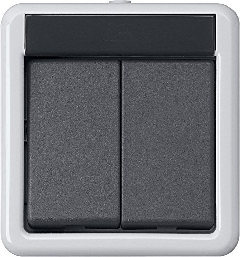 GIRA 516130 interruptor eléctrico - Accesorio cuchillo eléctrico (Negro, Gris)