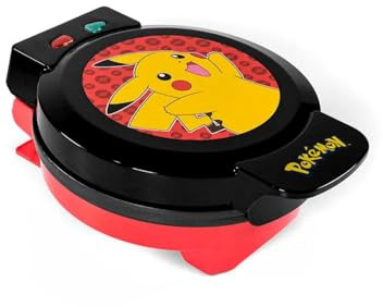 Uncanny Brands Pokemon Pikachu våffeljärn
