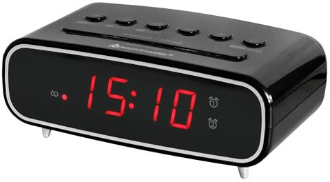 Soundmaster UR111SW Radio-réveil FM FM Fonction réveil Noir