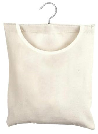 Jiuvaso Borsa per mollette da bucato in tela, borsa portatile con gancio, organizer per riporre mollette per esterni, balcone, lavanderia, casa
