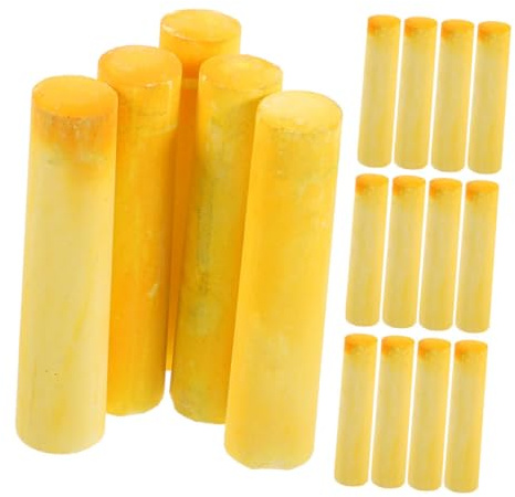 Yardwe 20 Gessetti Jumbo Colorati Lavabili per Gessetti Spessi per Disegni All per Strade e Lavagne Facili da