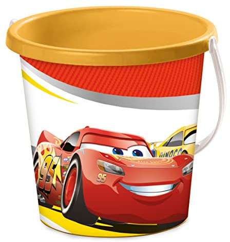 Mondo Toys - Bucket Cars - Sandeimer ø17 cm - Strandspielzeug für Kinder ab 3 Jahren - 18614