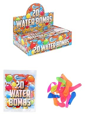 100 Ballons Bombe à Eau-Lot de 5 Packs de 20)