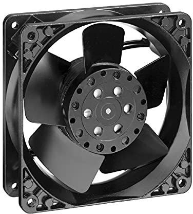 Easyricambi Ventilatore ASSIALE per Stufa A Pellet Ventola in Metallo 120X38 19W EBMPAPST EBM PAPST 4650N