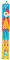inware 21517 Messlatte Clown faltbar aus Holz Skala von 80-155 cm
