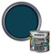 SAVING HUB Garden Paint 250ml - For Outdoor Furniture Wood, Benches, Metal, Brickwork, Terracotta - Exterior Wood Paint Waterproof & Weatherproof Touch Dry In 1 Hour (Midnight Blue)