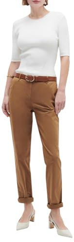 Caroll Damen Pk011-adelmob Klassische Hose, braun, 42