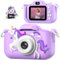 Mgaolo Kids Camera Toys for 3-12 Years Old Boys Girls Children,Portable Child Digital Video Camera with Silicone Cover, Christmas Birthday Gifts for Toddler Age 3 4 5 6 7 8 9 (Purple)