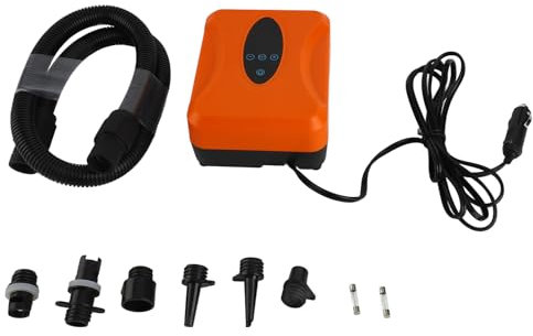 FLEXMAN 20PSI 12V Paddeltavla Pump Electric Portable, Laddningsbar Pekskärmskontroll Med LED Lätt Flator Och Deflator för Paddelbräda (Standard)