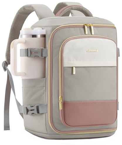 LOVEVOOK Ryanair Cabin Bags 40x30x20 Underseat, 24L Travel Backpack Hand Luggage Rucksack Carry-ons for Ryan Air Plane, Womens Small Under Seat Flight Bag for Travelling
