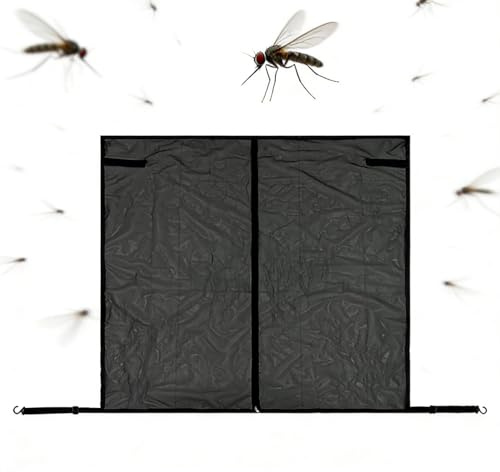 Malla Pantalla para Portón Trasero De Coche | Cortina Magnética Antimoscas 147x145 cm | Protección de Privacidad con Malla Magnética,para Viajes en, Picnics, Aire Libre y Actividades