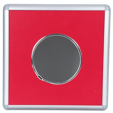 Operitacx Contenitore Lotteria in Alluminio 25x25 Cm Bordo Rinforzato, Scatola per Raccolta Fondi e Donazioni, Custodia Sicura per Schede e Premi, Accessorio per Ufficio e Eventi