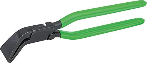 Falzzange 80mm, 45° gebogen, Gewerbe eingelegt, tauchisolierte Griffe; 01090080