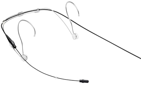 Shure DuraPlex Omnidirectional Headset Microphone, MTQG Connector, Black (DH5B/O-MTQG)