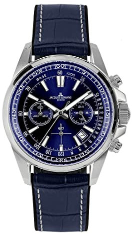 JACQUES LEMANS Herren Analog Quarz Uhr 1-2117C
