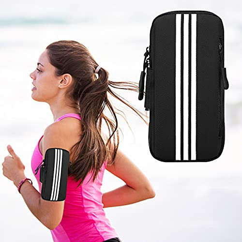 CaseNN Porta Cellulare Telefono da Corsa Fascia Braccio Smartphone Portacellulare per Correre Running per iPhone 11 12 Pro Max X XR XS Samsung S21 S20 S10 A12 A32 A52 A72 Xiaomi Redmi Fino a 7.0