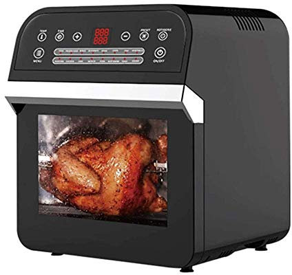12L Large Capacity Air Fryer, 16-In-1 Air Fryer Oven Toaster Rotisserie And Dehydrator With LED Digital Touchscreen 1600W Countertop Oven Oil Free Comfortable anniversary Efficency Ambitious To pursue