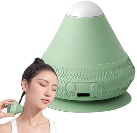 Mountable Massage Ball, Electric Massaging Fascia Roller, Heated Muscle Release Tool, Foot Yoga Fitness Massager for Back, Neck, and Body Relaxation, 6.2x7.5cm/2.44x2.95 inches