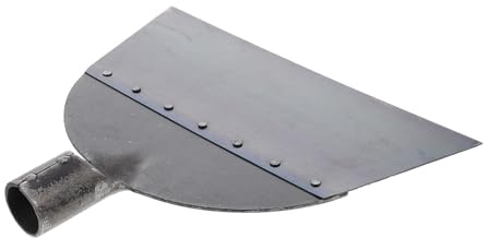 Gadpiparty Pala Manuale Per Escrementi Di Pollame in Acciaio 30cm Per Pulizia Avicola, Utensile Leggero e Portatile Per Giardinaggio e Cura Del Prato