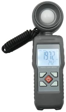 Ljusmätare, Digital Luxmätare Ljus FC Ljusmätare Illuminansmätare 0-199999 Illuminometer Fotometer Luxmeter Utomhus