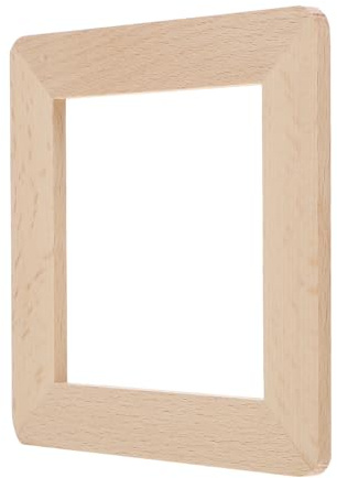 ROMISBABA Placa de Pared de Madera Maciza de Haya para Protección de Enchufe, Diseño Sencillo y Decoración Cálida Hogar