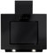 60cm Angled Chimney Cooker Hood with Touch Controls - Black